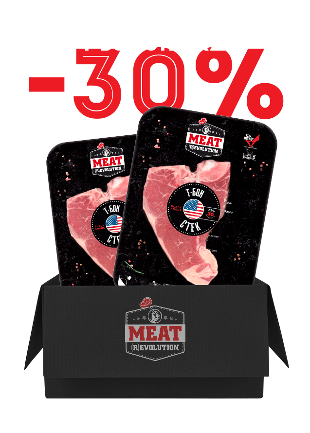 BLACK ANGUS Т-БОН СТЕК х 2 1000гр.