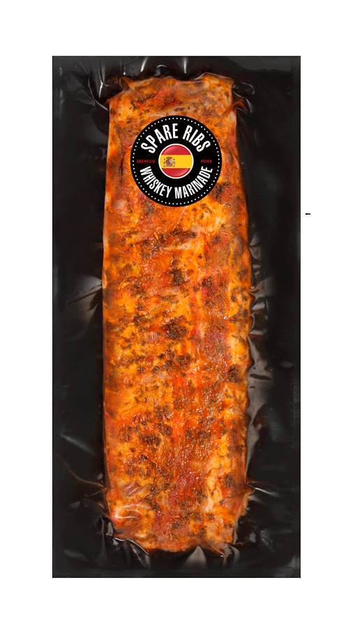 ИБЕРИКО РЕБРА С УИСКИ СОС 700 гр.