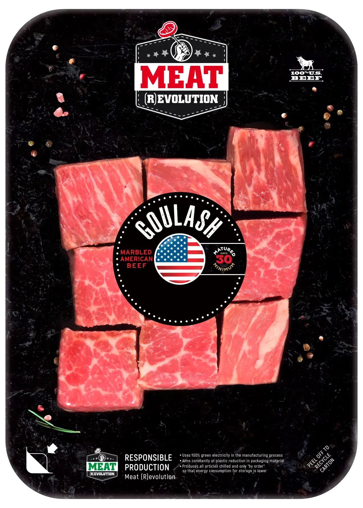 BLACK ANGUS ГУЛАШ 400 гр.