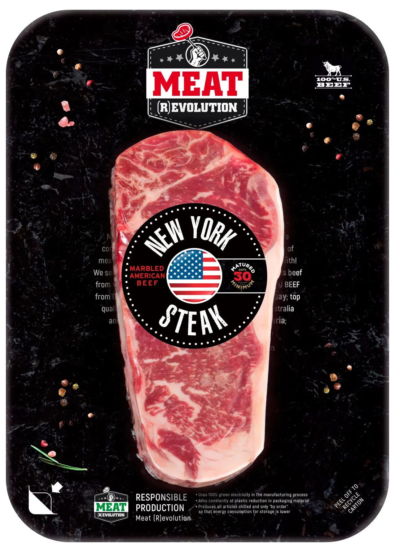 BLACK ANGUS НЮ ЙОРК СТРИП СТЕК 300гр.