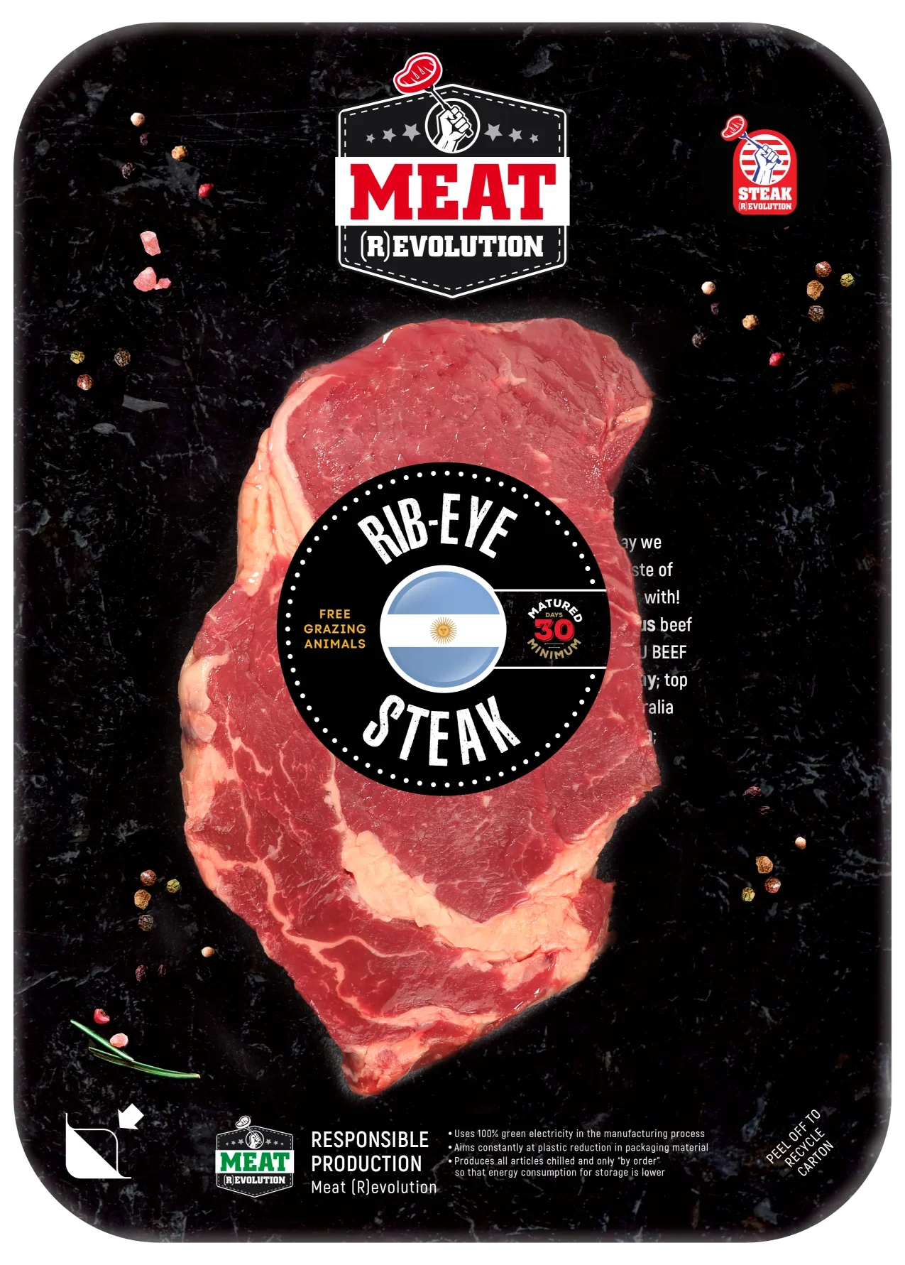 ГОВЕЖДИ РИБАЙ СТЕК АРЖЕНТИНА 300гр.