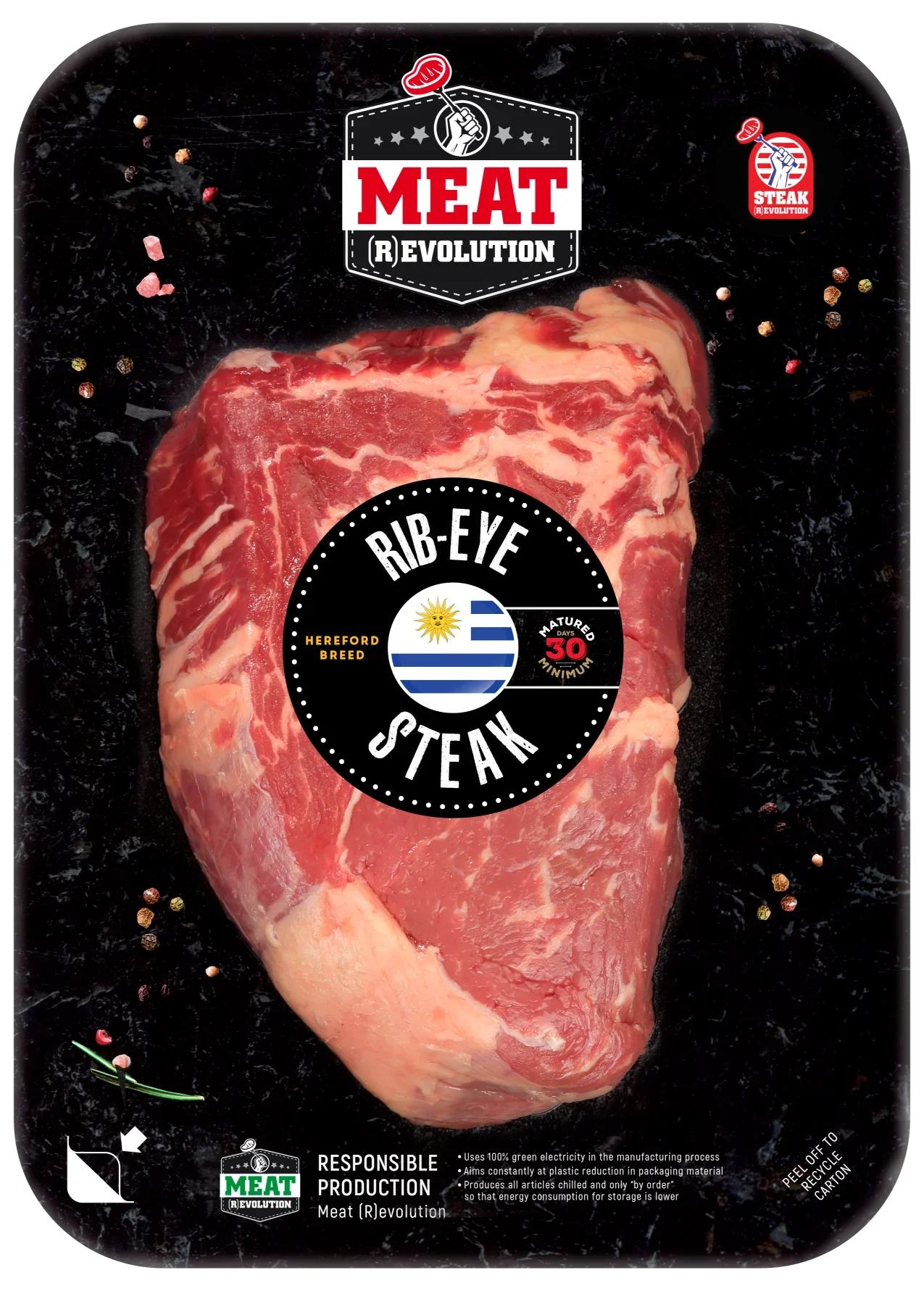 ГОВЕЖДИ РИБАЙ СТЕК УРУГВАЙ 300 гр.