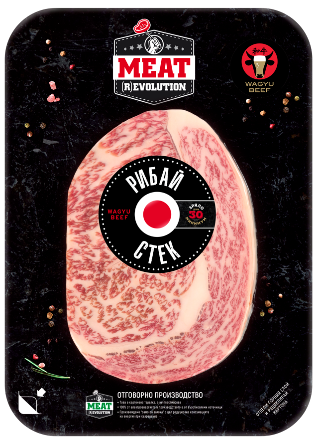 WAGYU BEEF KOBE STYLE РИБАЙ СТЕК 200 гр.