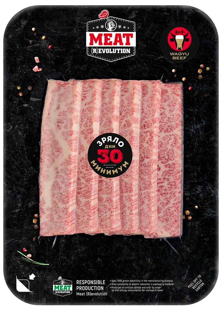 Japanese Wagyu Beef Shabu Shabu 200 гр.